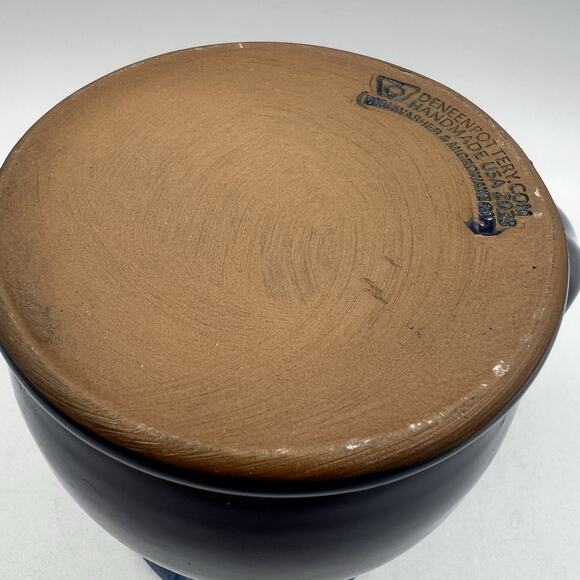 Deneen Pottery 2017 United States Capitol Washington, DC Blue Pot Belly Mug RARE - Picture 5 of 5